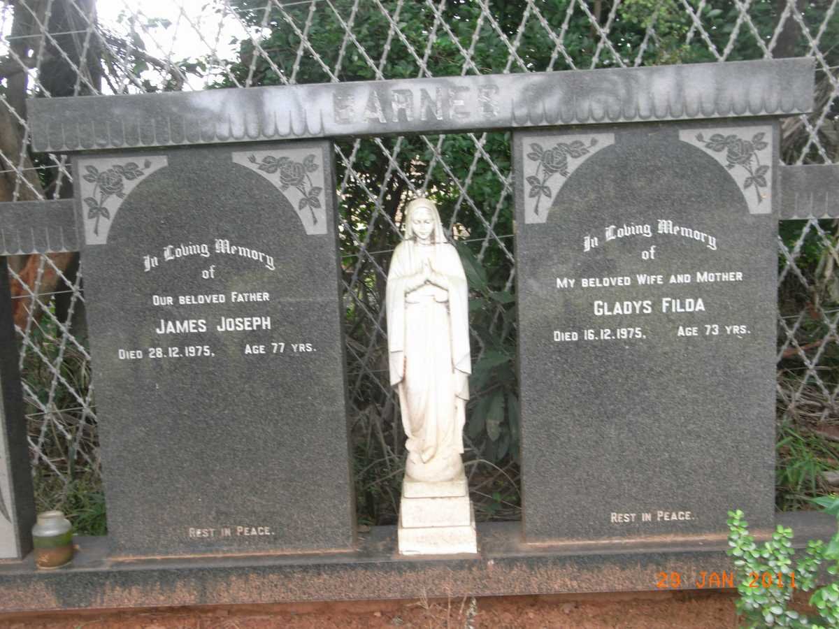 BARNES James Joseph -1975 &amp; Gladys Filda -1975