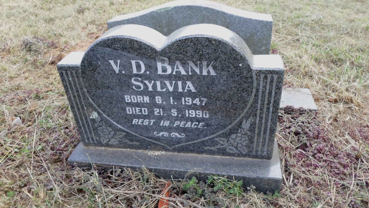 BANK Sylvia, v.d. 1947-1990