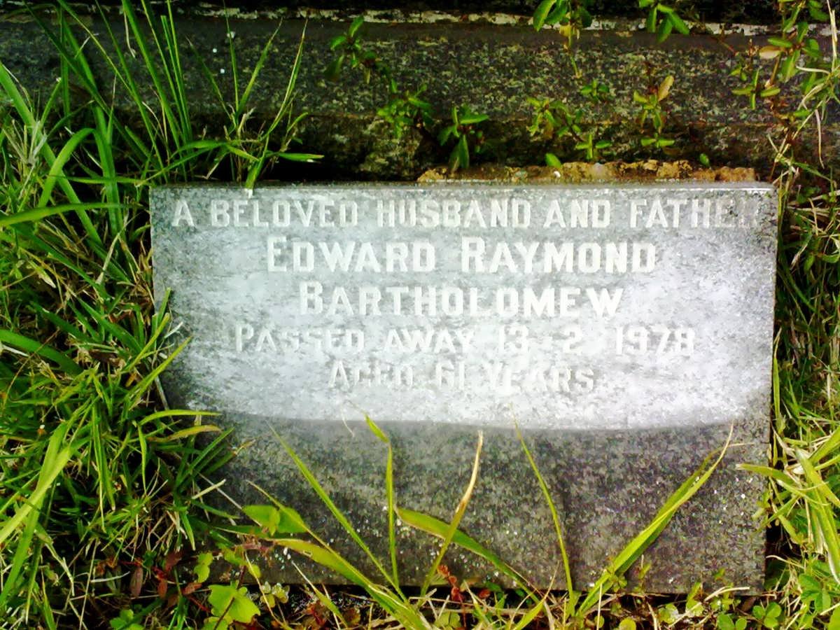 BARTHOLOMEW Edward Raymond -1978