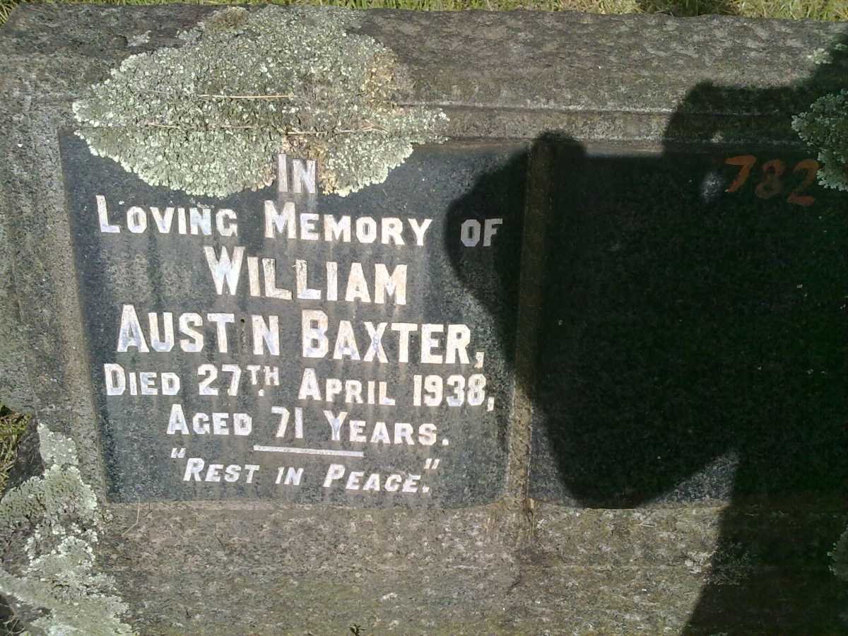 BAXTER William Austin -1938
