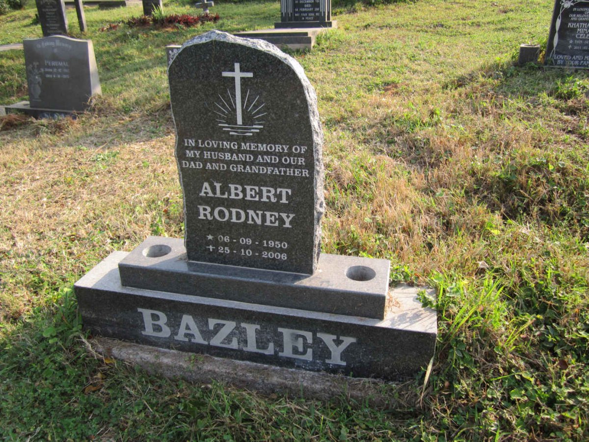 BAZLEY Albert Rodney 1950-2006