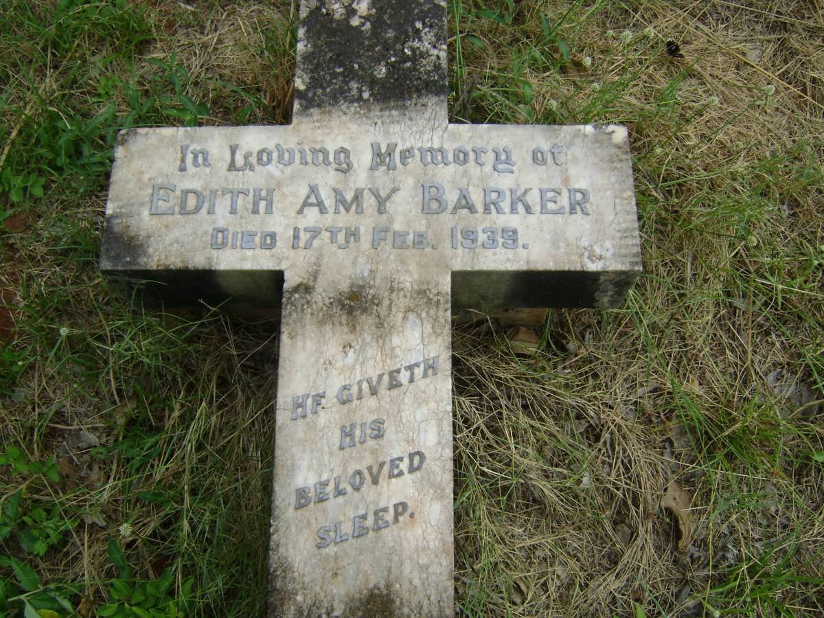 BARKER Edith Amy -1939