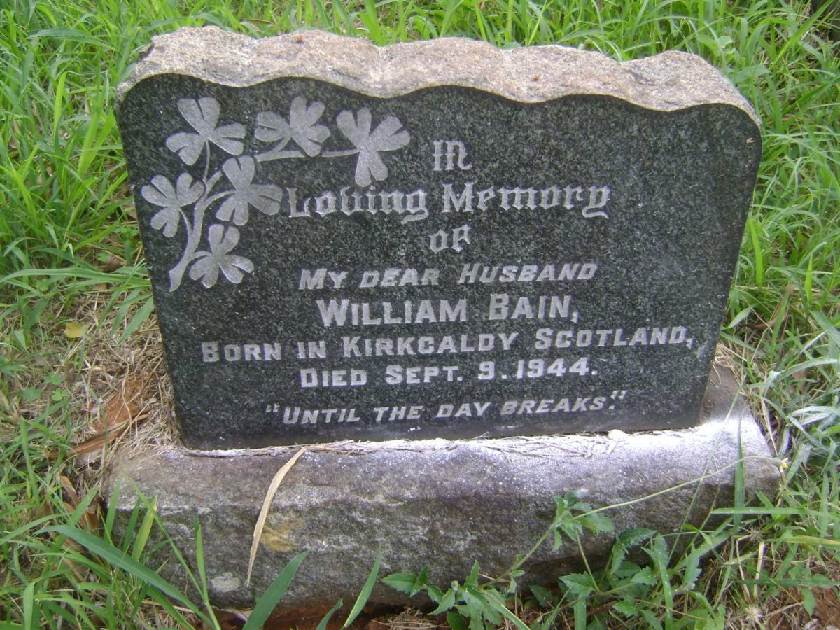 BAIN William -1944