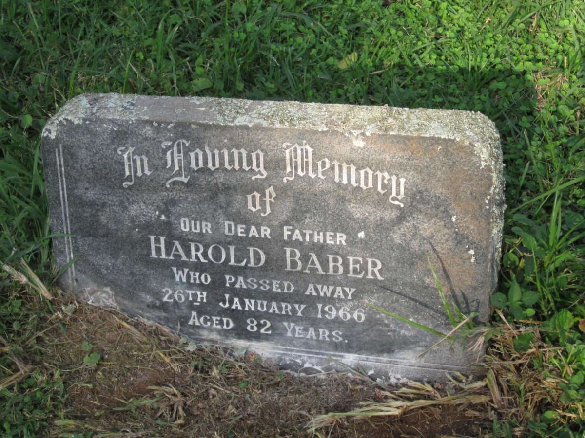 BABER Harold -1966