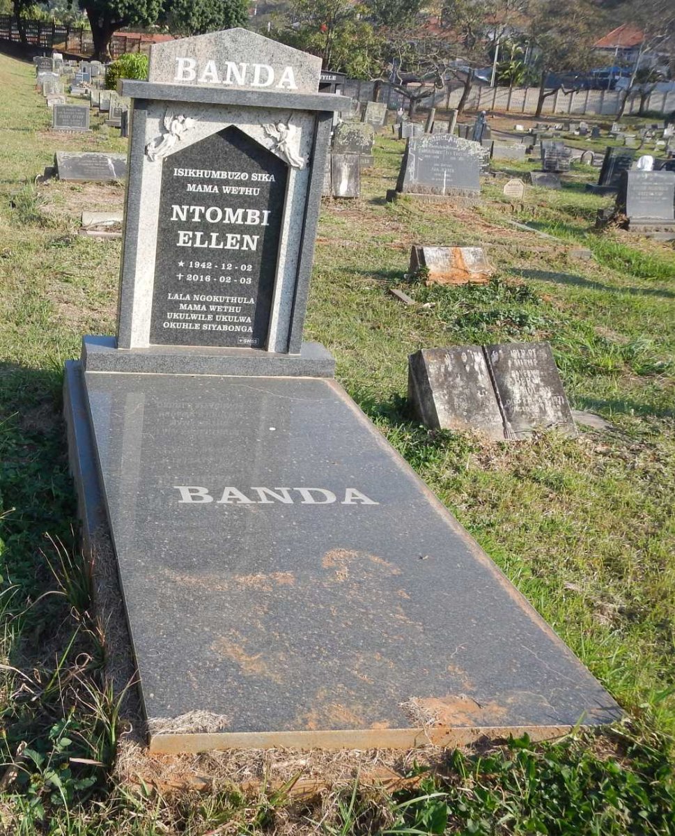 BANDA Ntombi Ellen 1942-2016