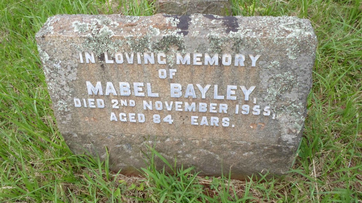 BAYLEY Mabel -1955