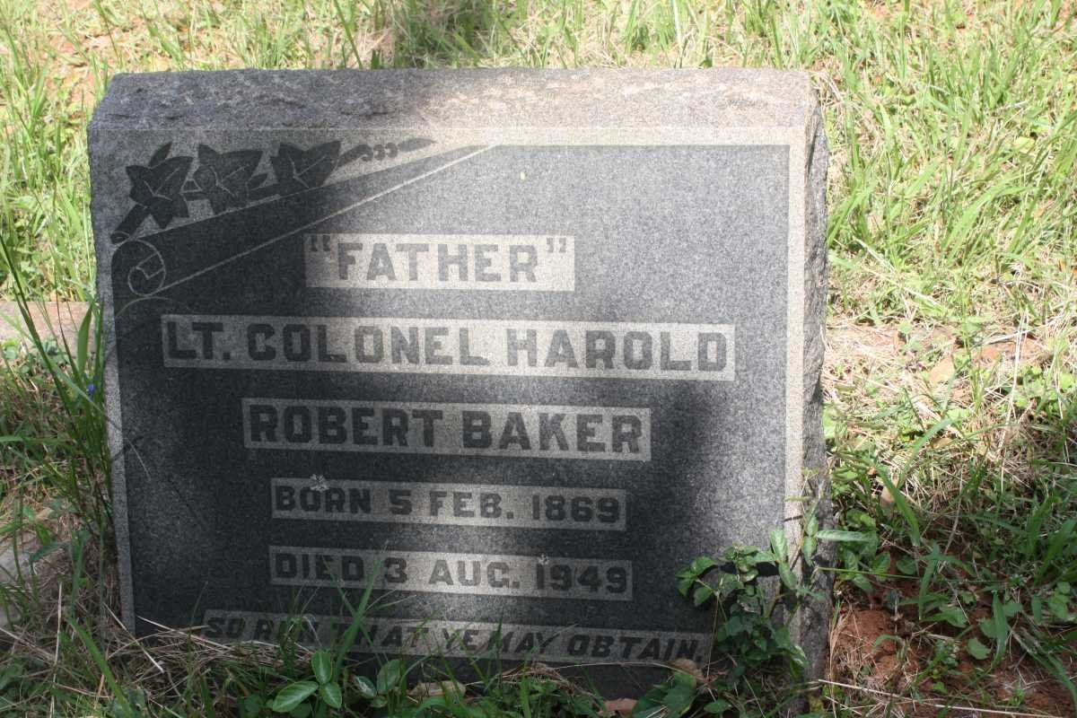 BAKER Harold Robert 1869-1949