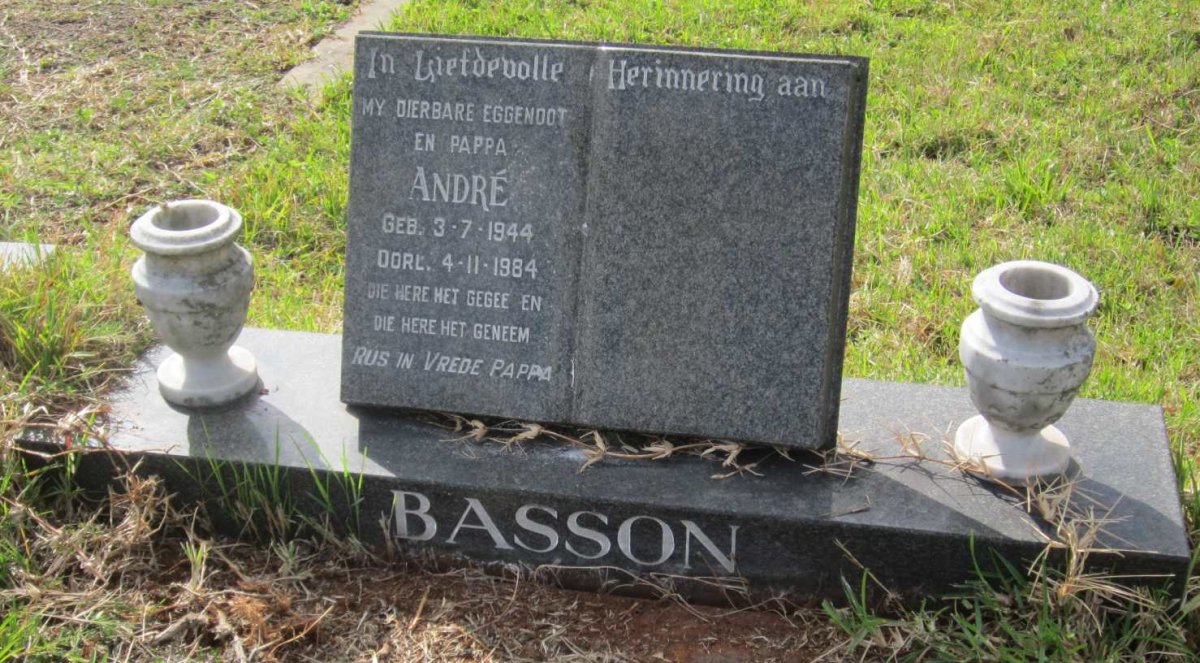 BASSON Andre 1944-1984
