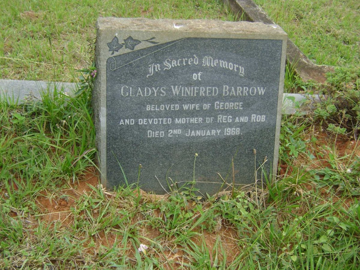 BARROW Gladys Winifred -1968