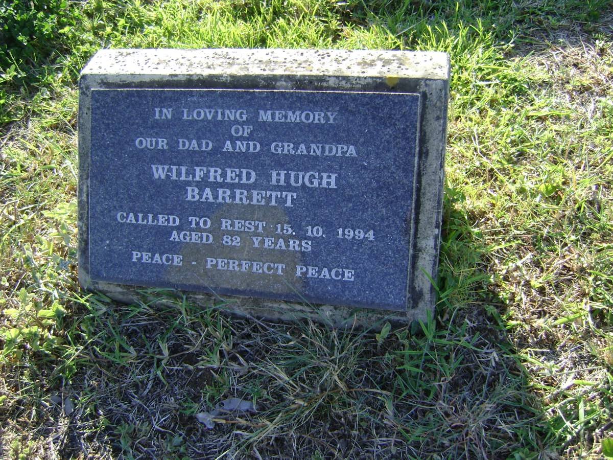 BARRETT Wilfred Hugh -1994