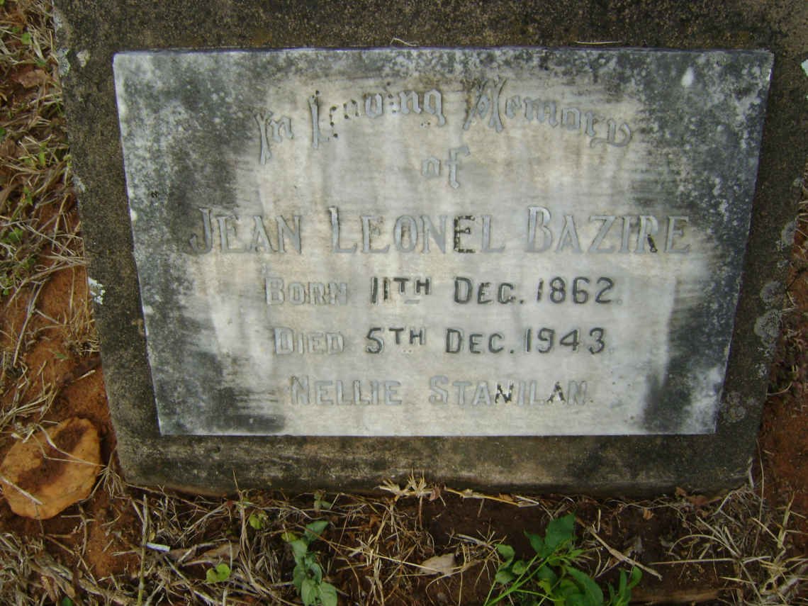BAZIRE Jean Leonel 1862-1943