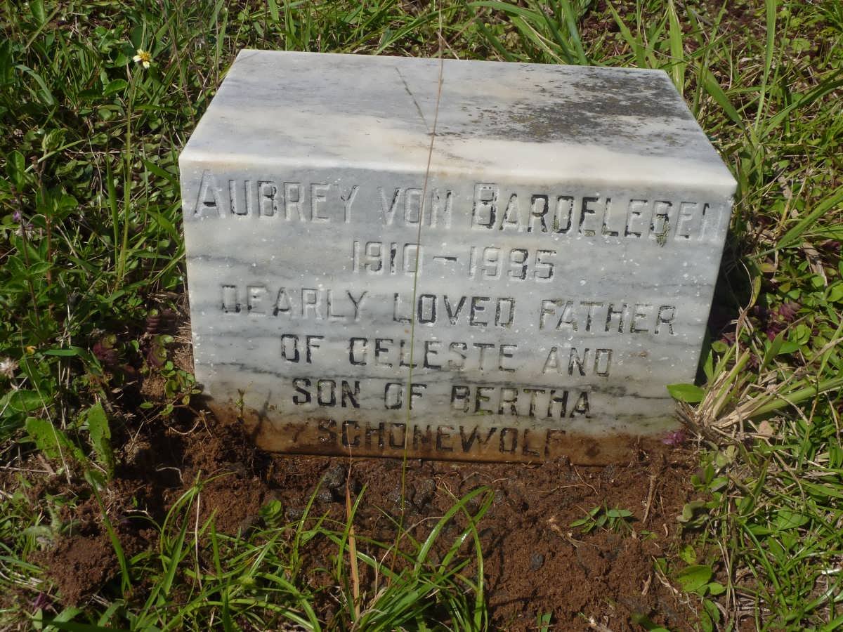 BARDELEBEN Audrey, von 1910-1995