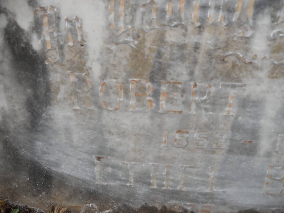 BAIRD Robert 1853-1925 &amp; Ethel 1878-1956
