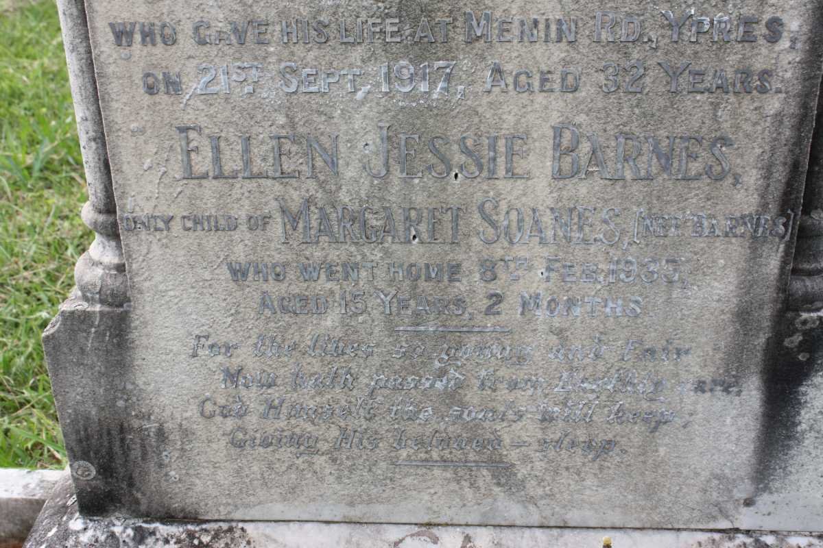 BARNES Ellen Jessie -1935