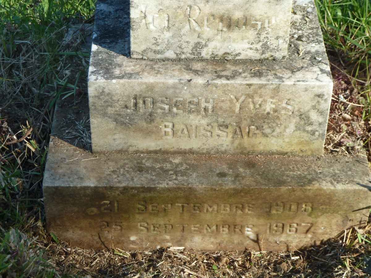 BAISSAC Joseph Yves 1908-1967