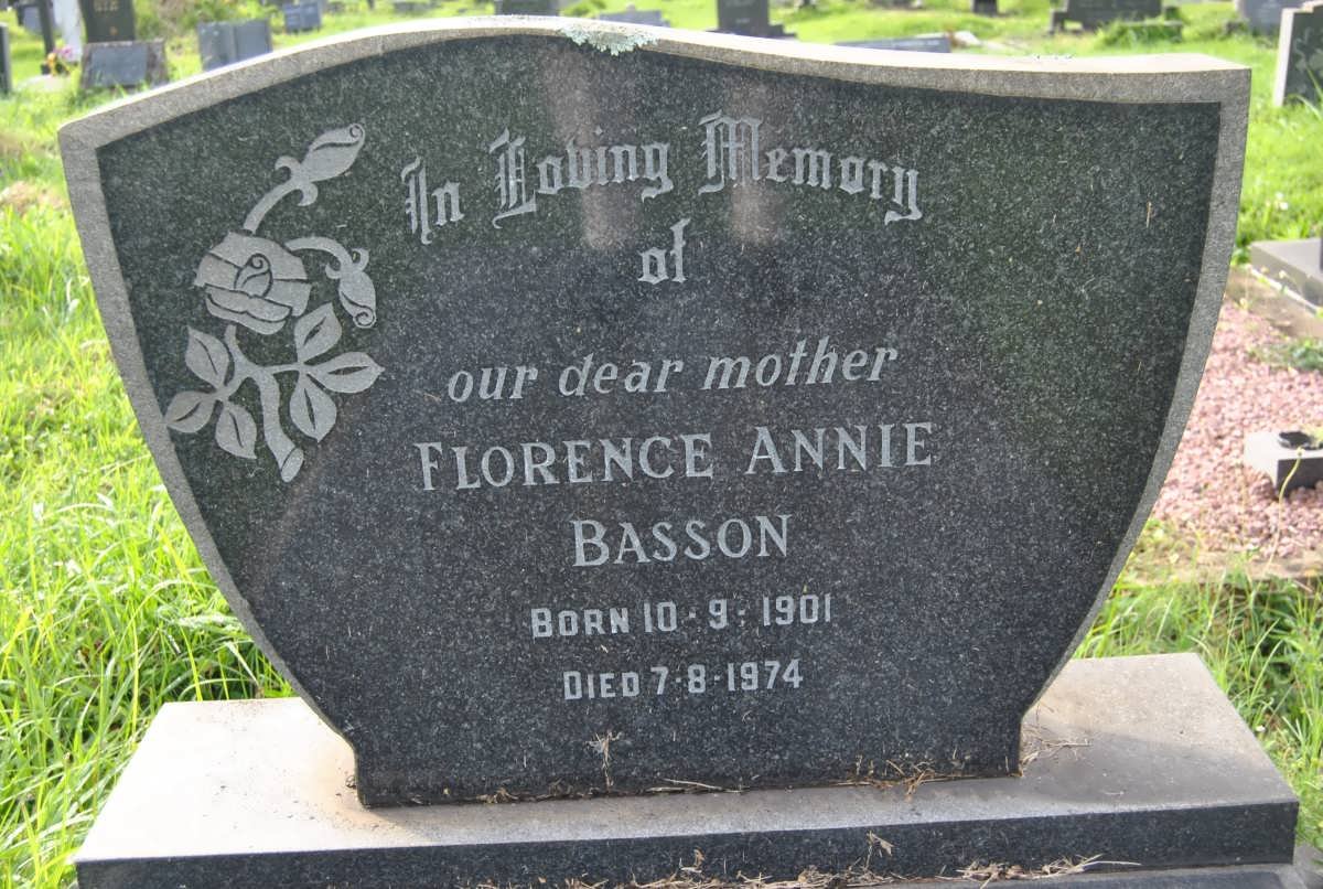 BASSON Florence Annie 1901-1974