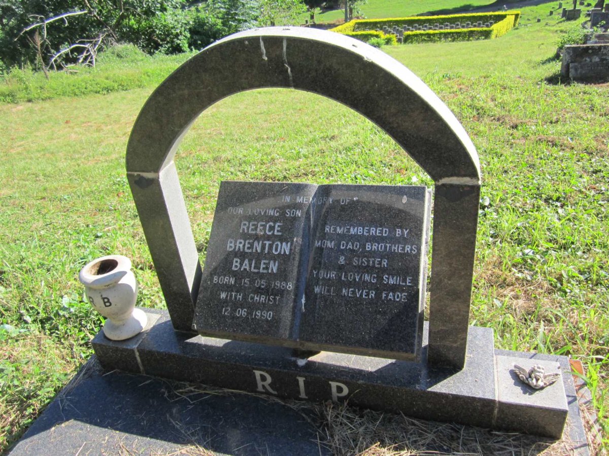 BALEN Reece Brenton 1988-1990