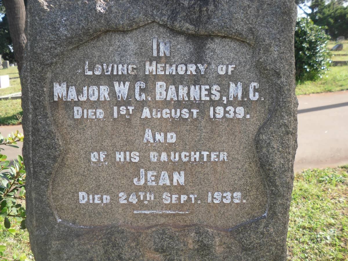 BARNES W.G. -1939 :: BARNES Jean -1939