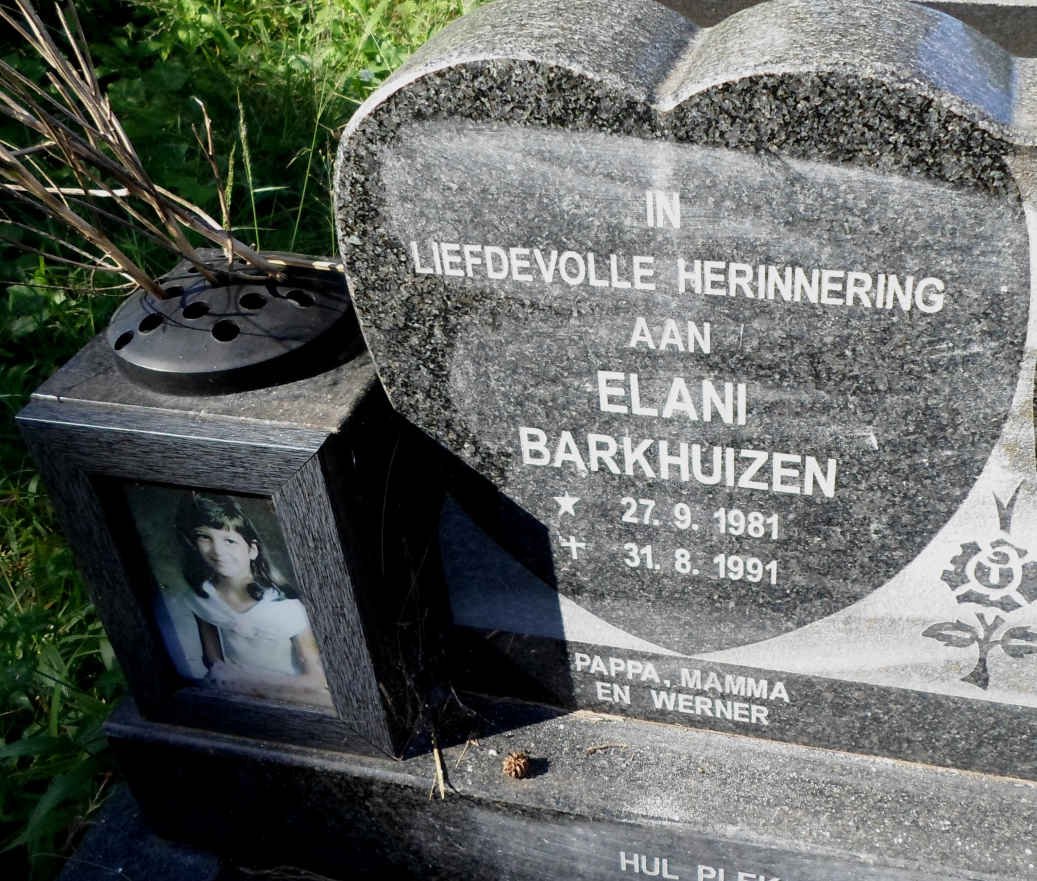 BARKHUIZEN  Elani 1981-1991