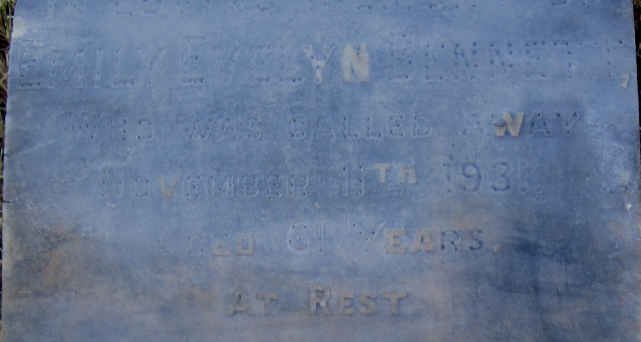 BENNETT Emily Evelyn -1931