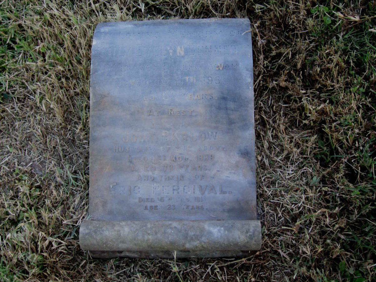 BARLOW John -1939 &amp; Emily Evelyn BENNETT -1931 :: BARLOW Eric -1918