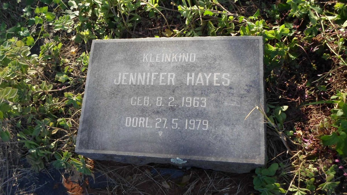 HAYES Jennifer 1963-1979