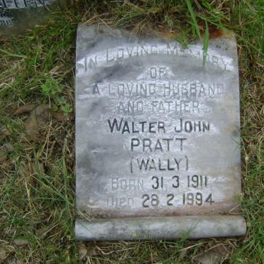 PRATT Walter John 1911-1994