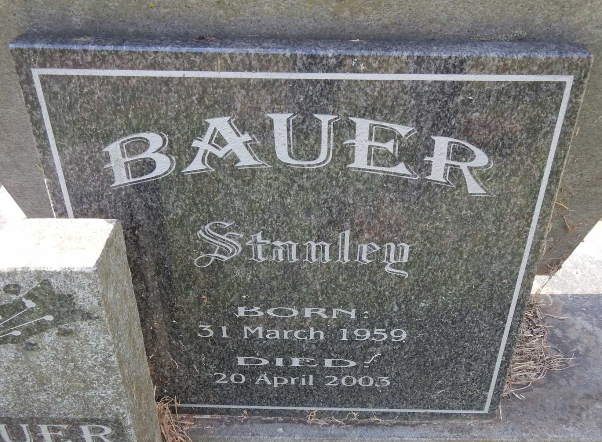 BAUER Stanley 1959-2003