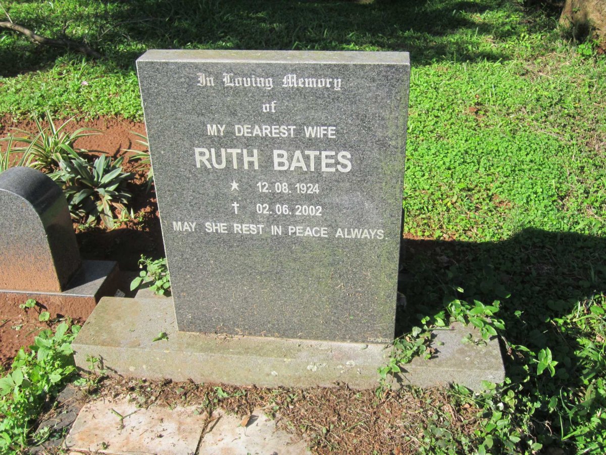 BATES Ruth 1924-2002