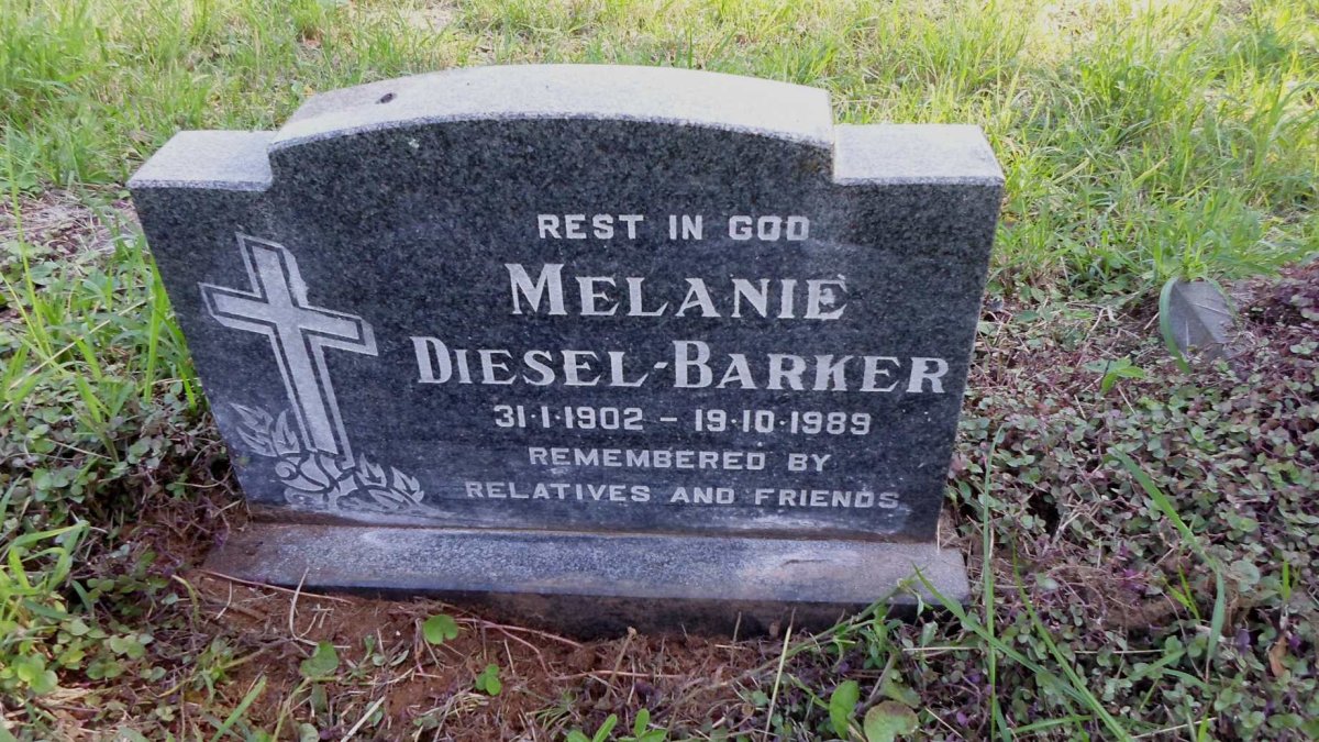 BARKER Melanie, DIESEL 1902-1989