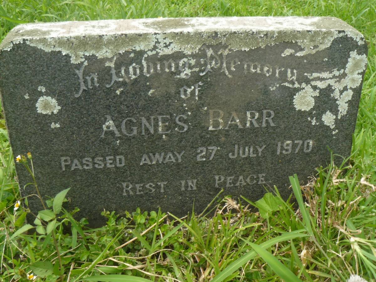 BARR Agnes -1970