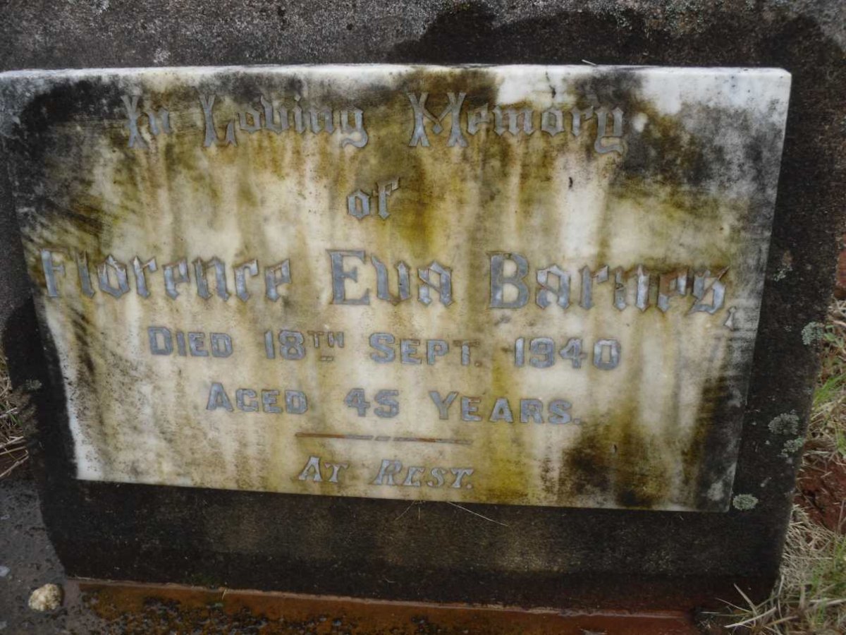 BARNES Florence Eva -1940