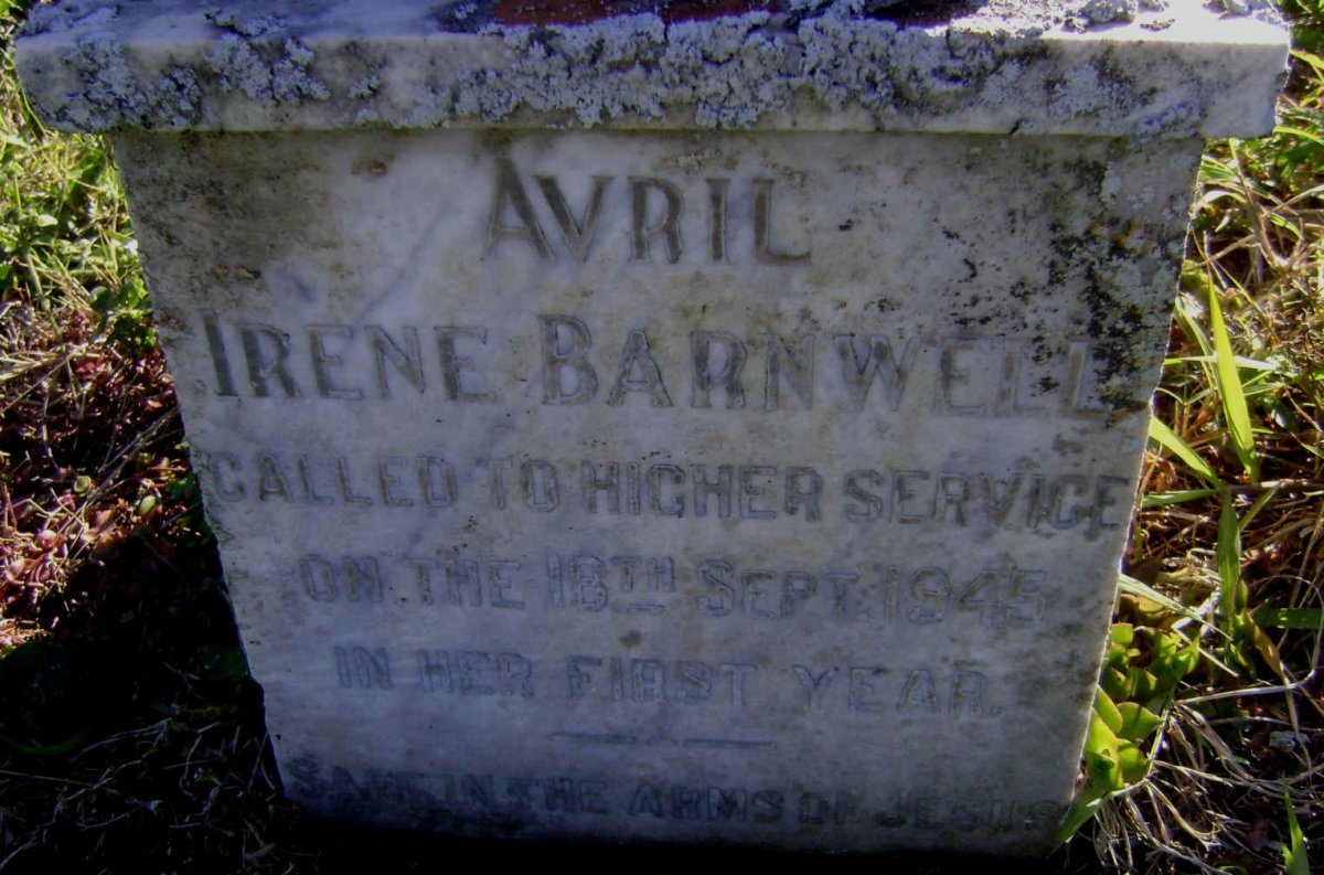 BARNWELL Avril Irene -1945