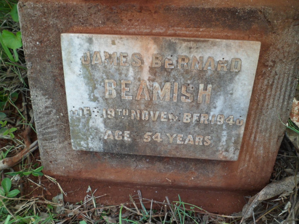 BEAMISH James Bernard -1940