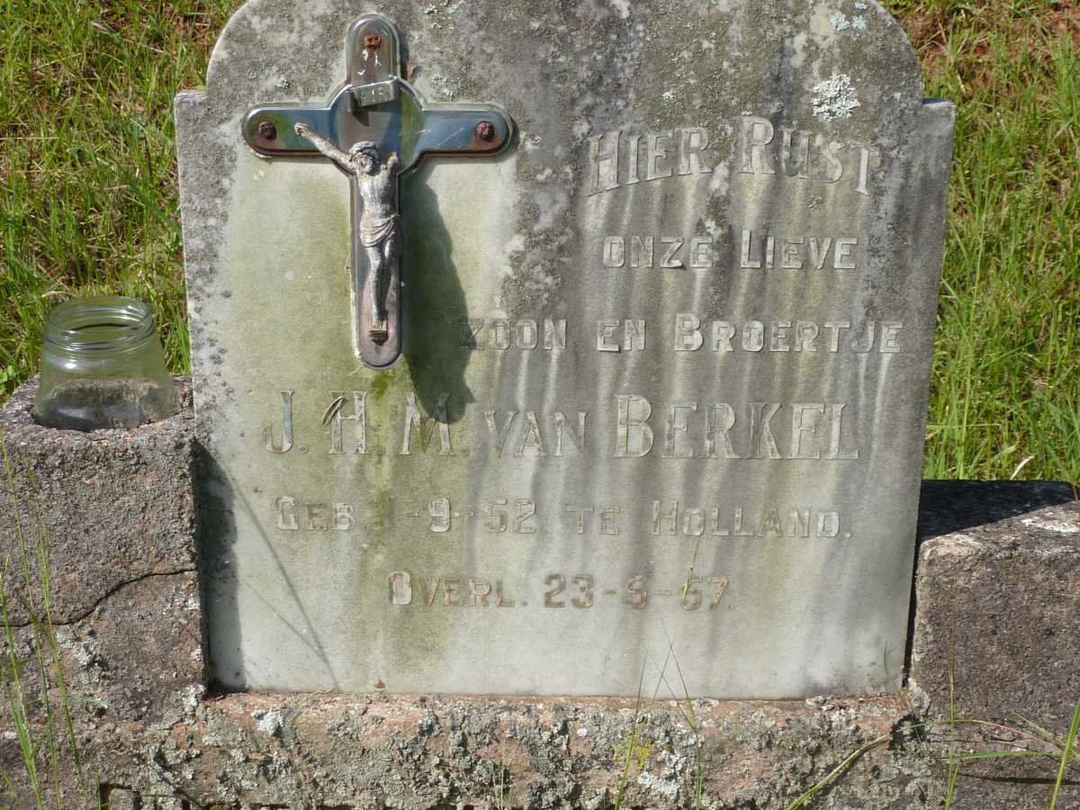 BERKEL J.H.M., van 1952-1957