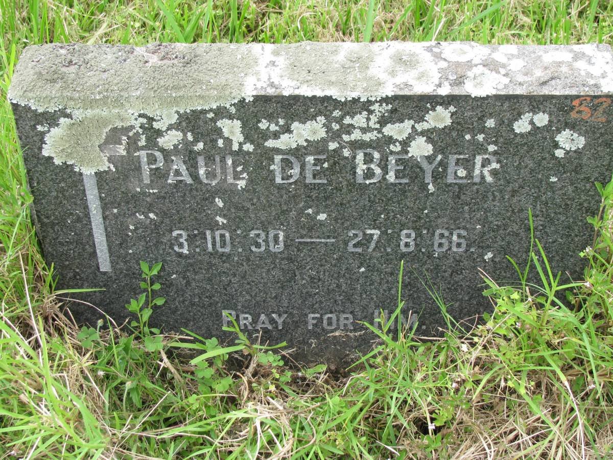 BEYER Paul, de 1930-1966