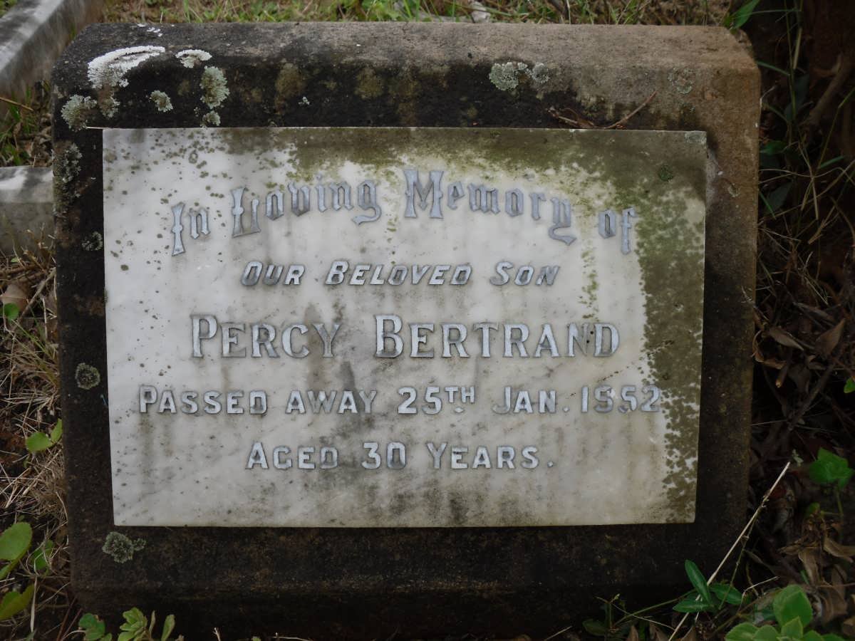 BERTRAND Percy -1952