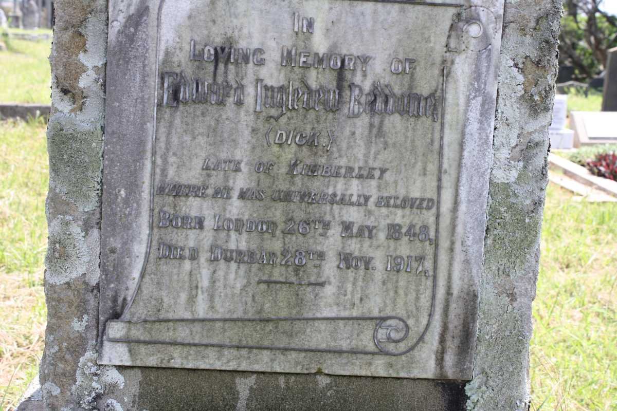 BEDDOME Edward Ingledew 1848-1917