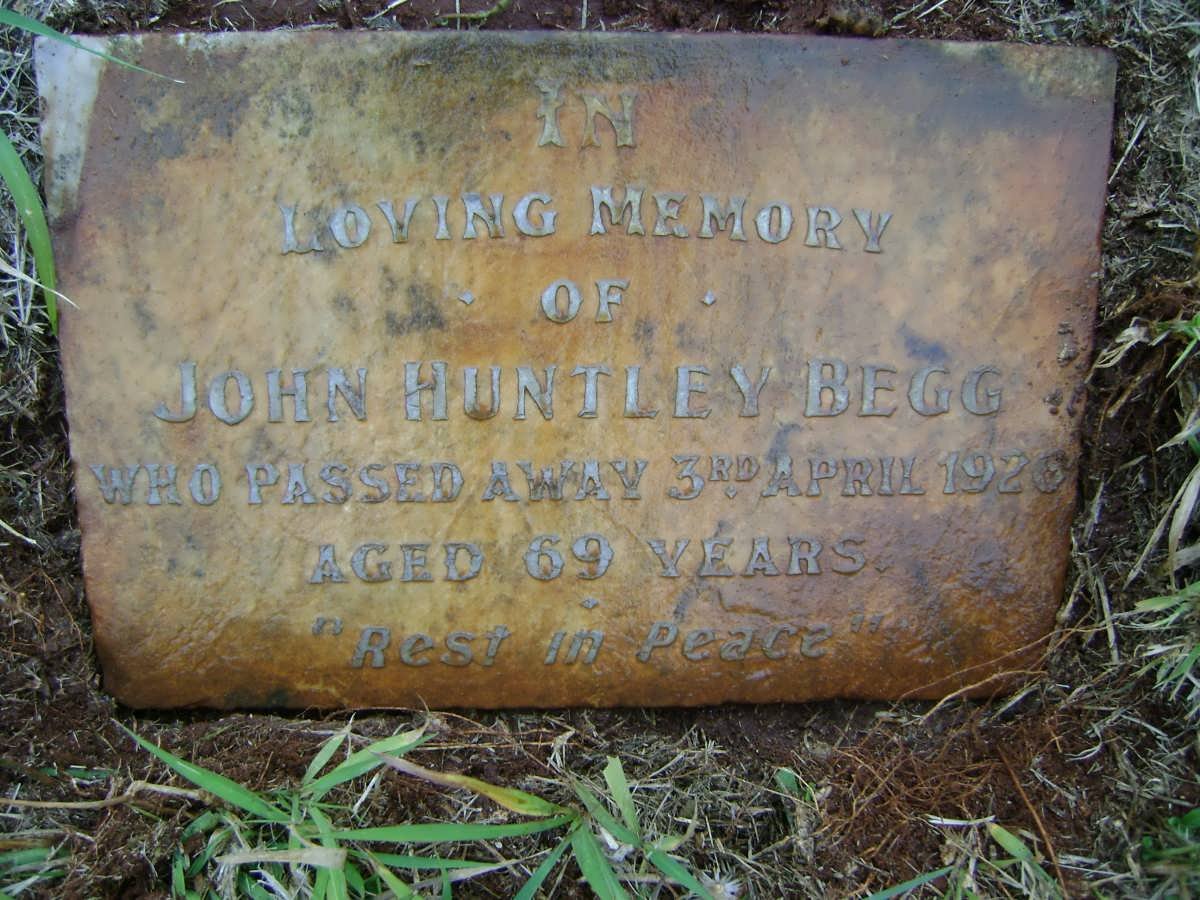 BEGG John Huntley -1926