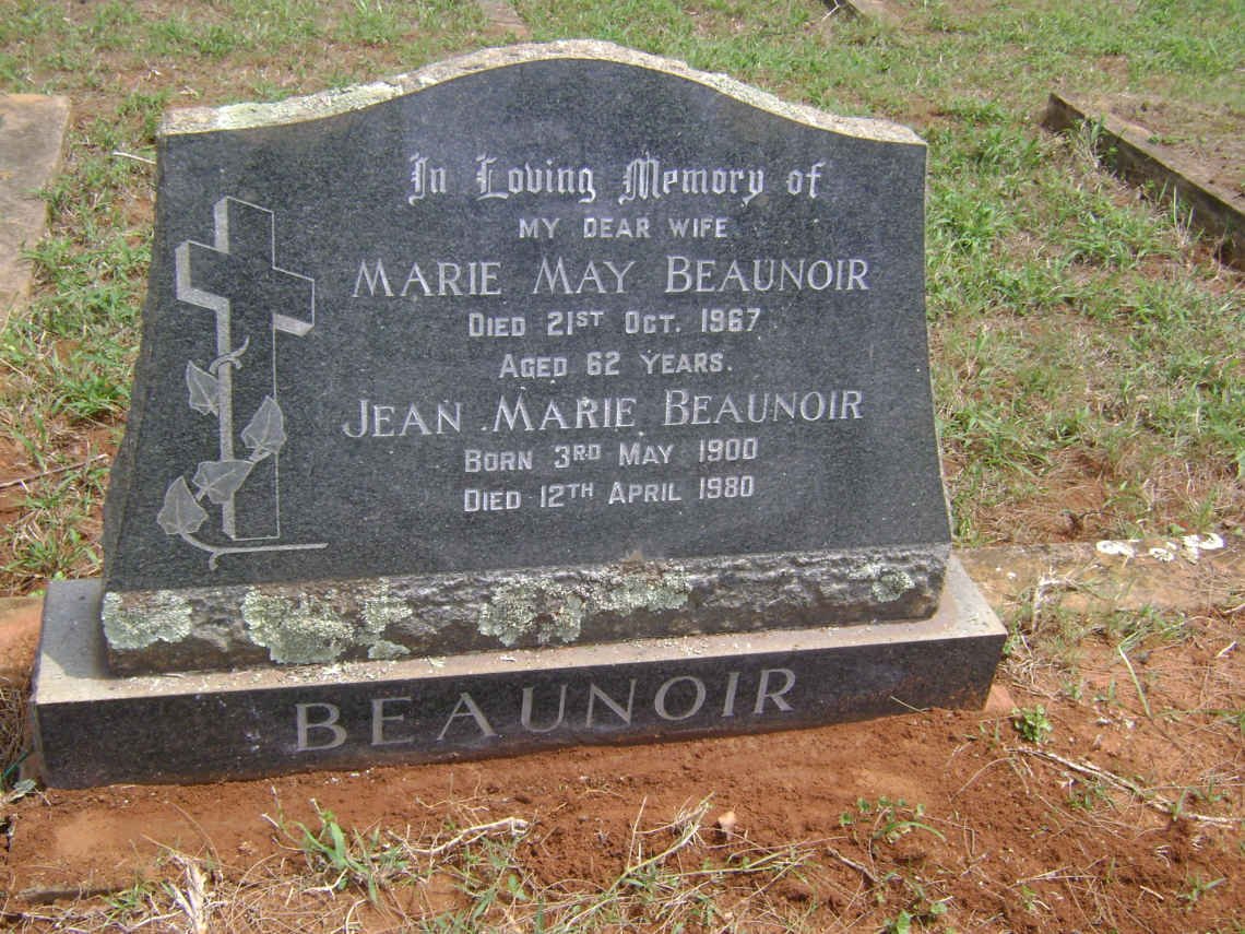 BEAUNOIR Marie May -1967 :: BEAUNOIR Jean Marie 1900-1980