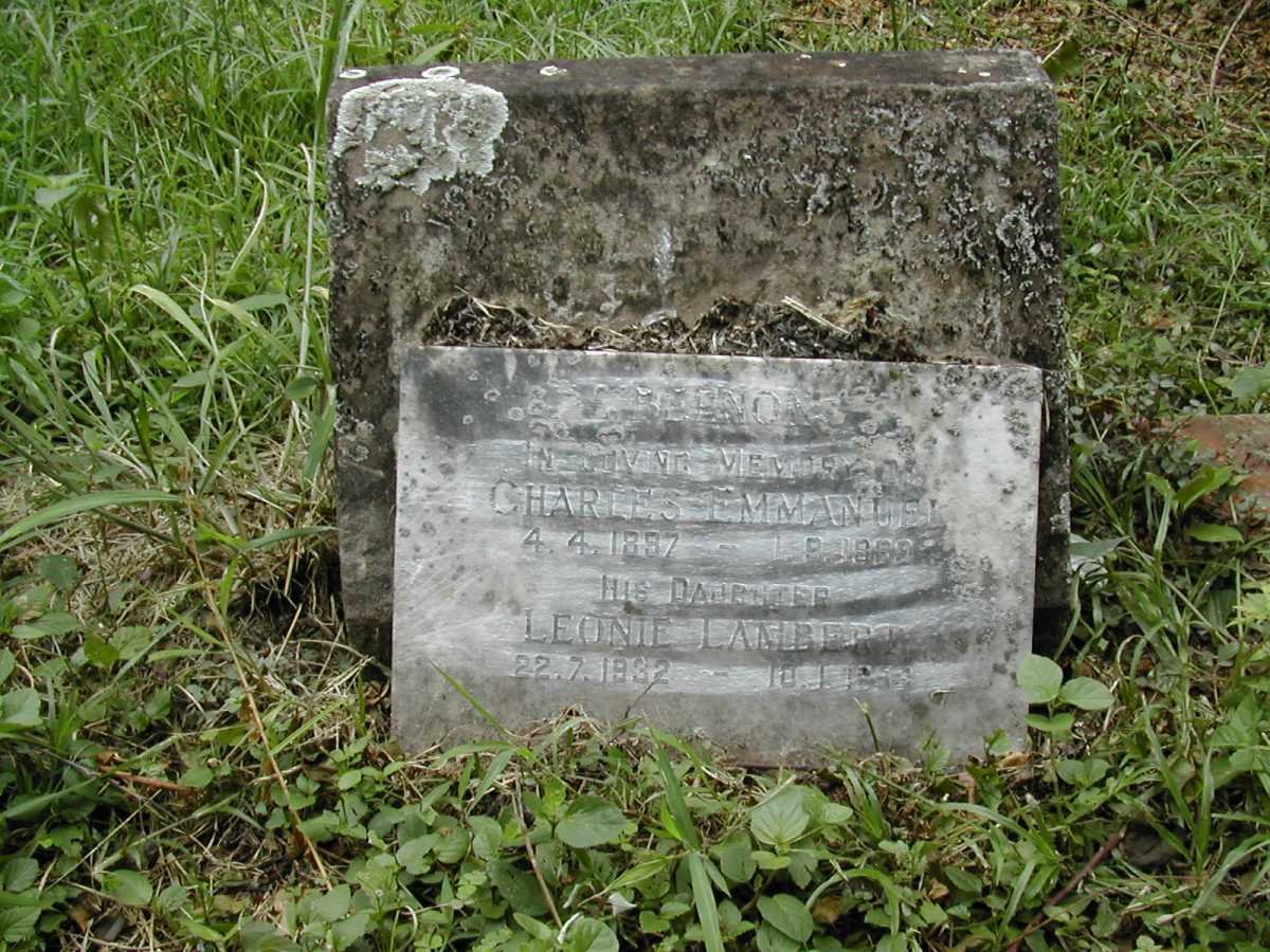 BERNON Charles Emanuel 1897-1939 :: LAMBERT Leonie 1933-1953