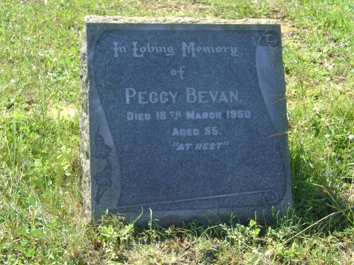 BEVAN Peggy -1950