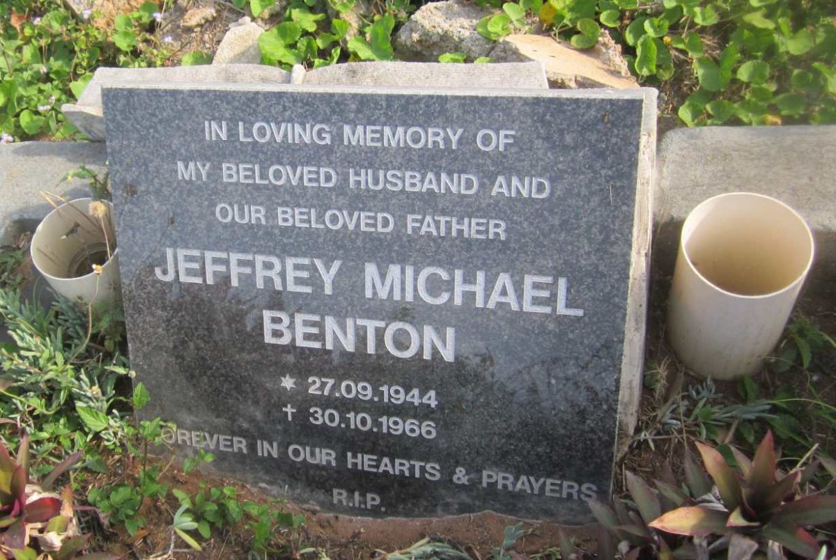 BENTON Jeffrey Michael 1944-1966