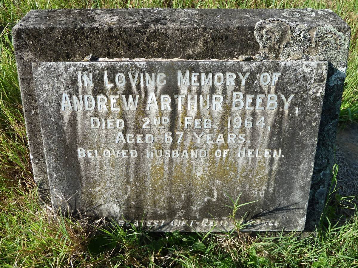 BEEBY Andrew Arthur -1964