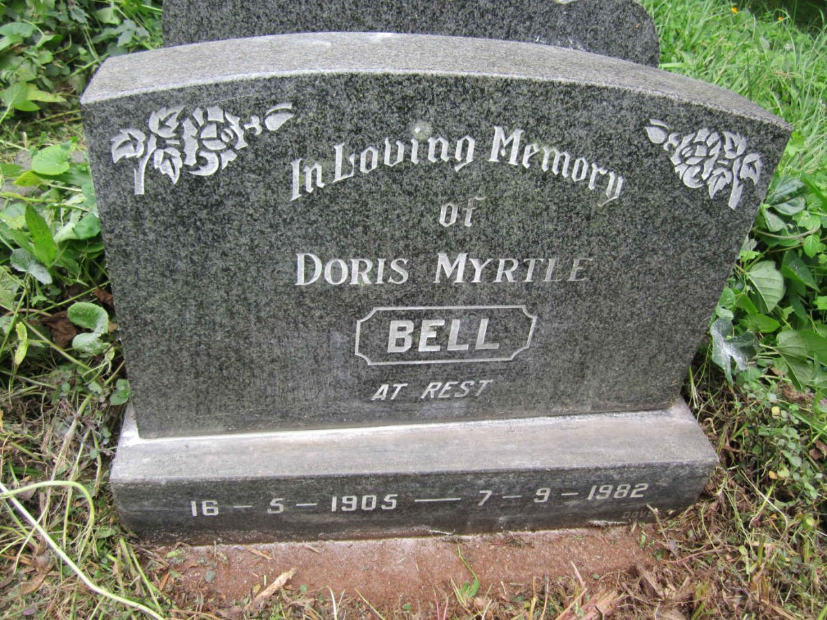 BELL Doris Myrtle 1905-1982