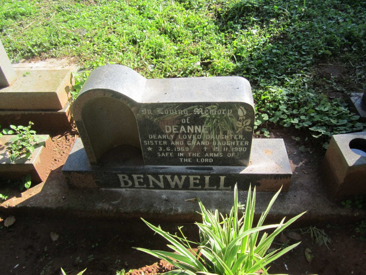 BENWELL Deanne 1969-1990