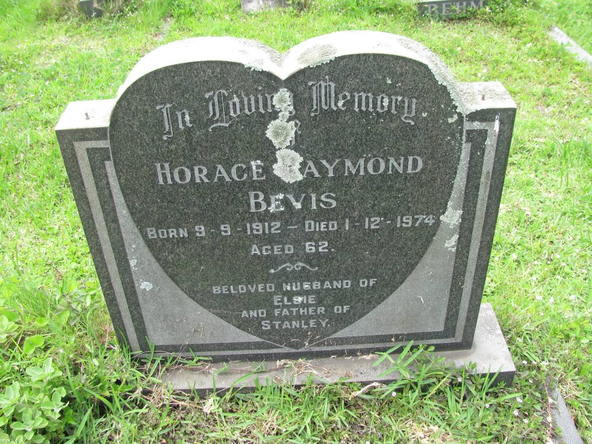 BEVIS Horace Raymond 1912-1974
