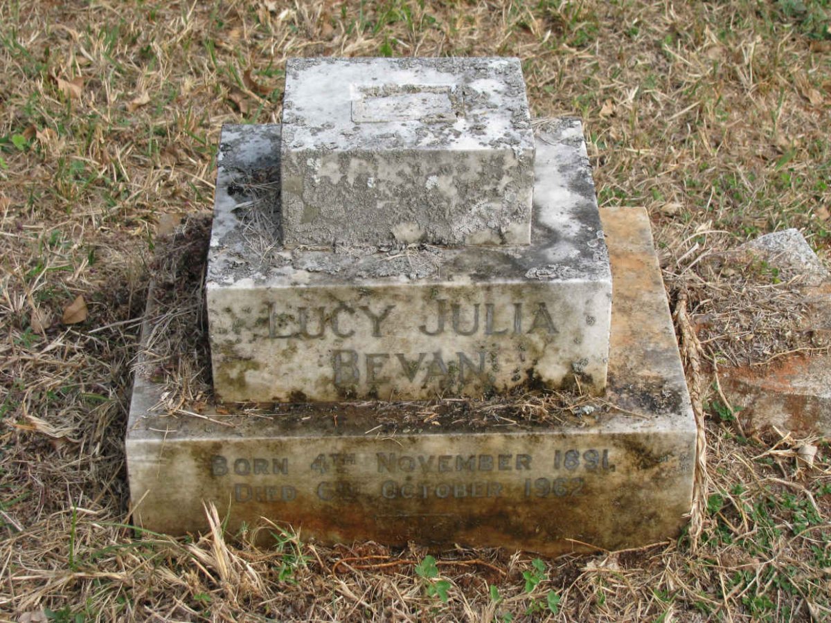 BEVAN Lucy Julia 1891-1962