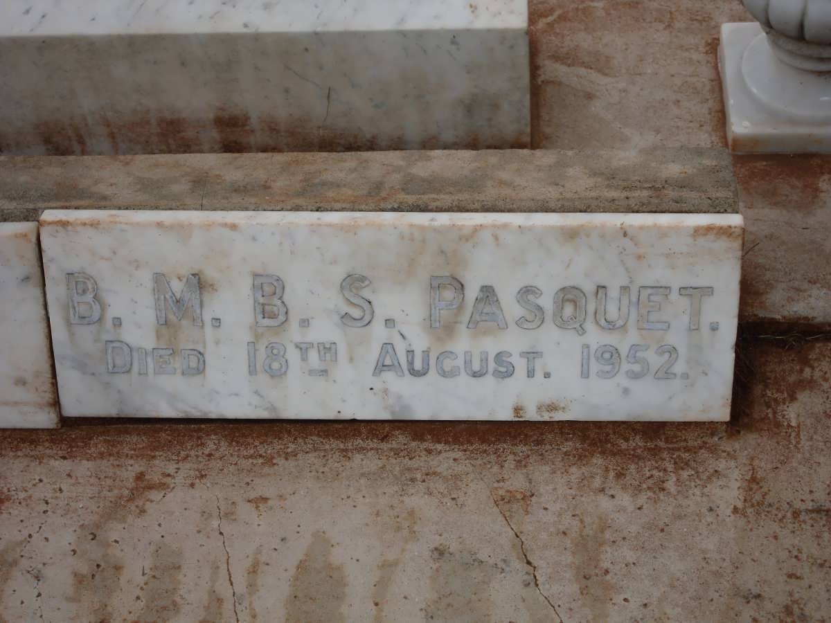 PASQUET B.M.B.S. -1952