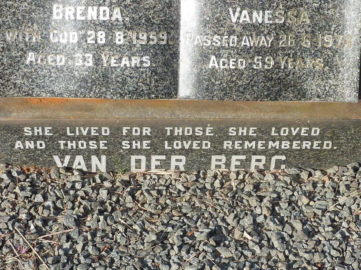 BERG Frank, van der -1974 &amp; Baba -1959